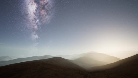 Milky-Way-stars-above-desert-mountains